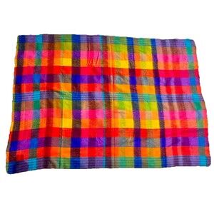 NEW Lightweight & Soft Reversible ALPACA Wool Blend Twin XL Blanket 90" X 65"